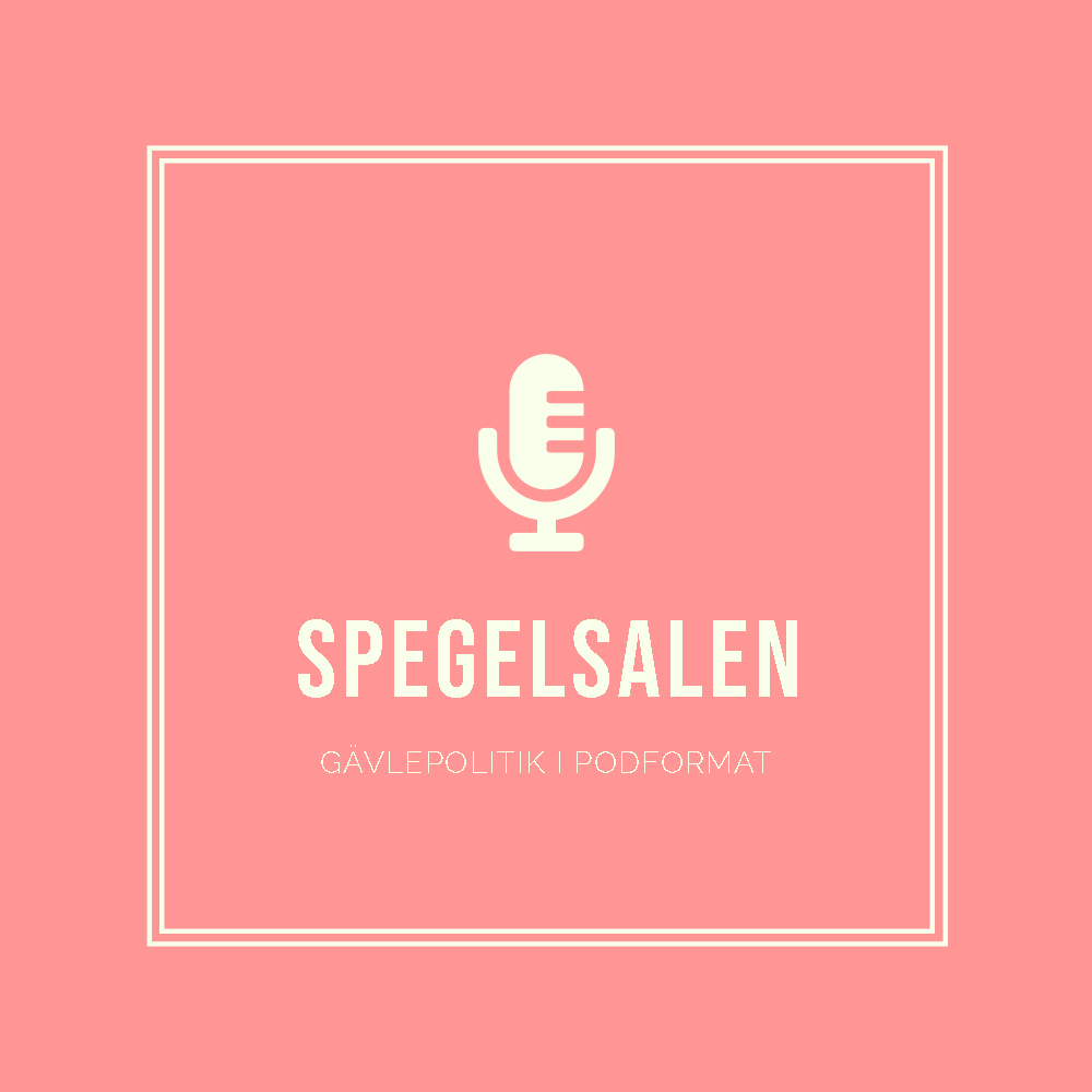 Logotyp för podcasten Spegelsalen.